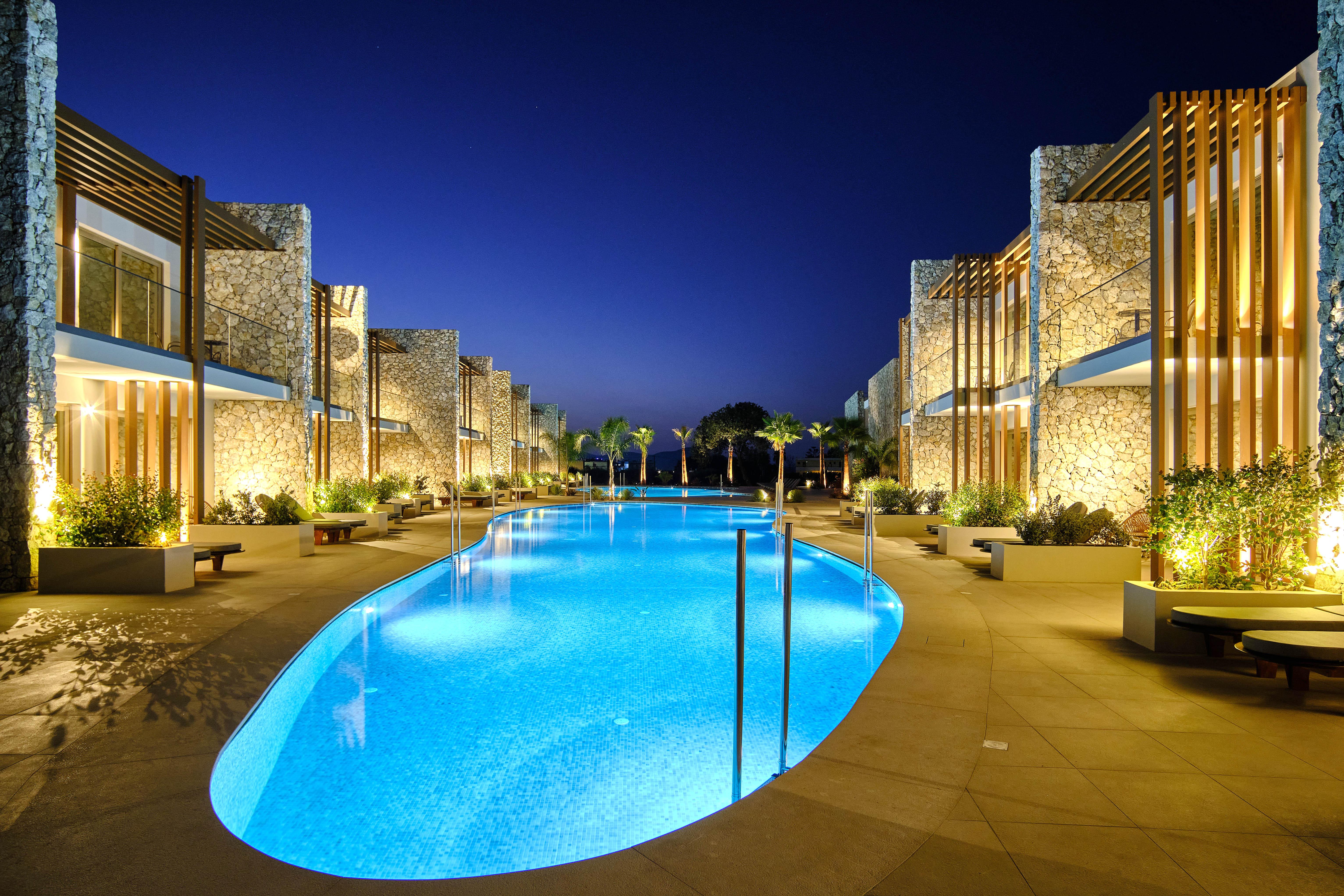 Utopia Blu Hotel Tigaki Exterior foto